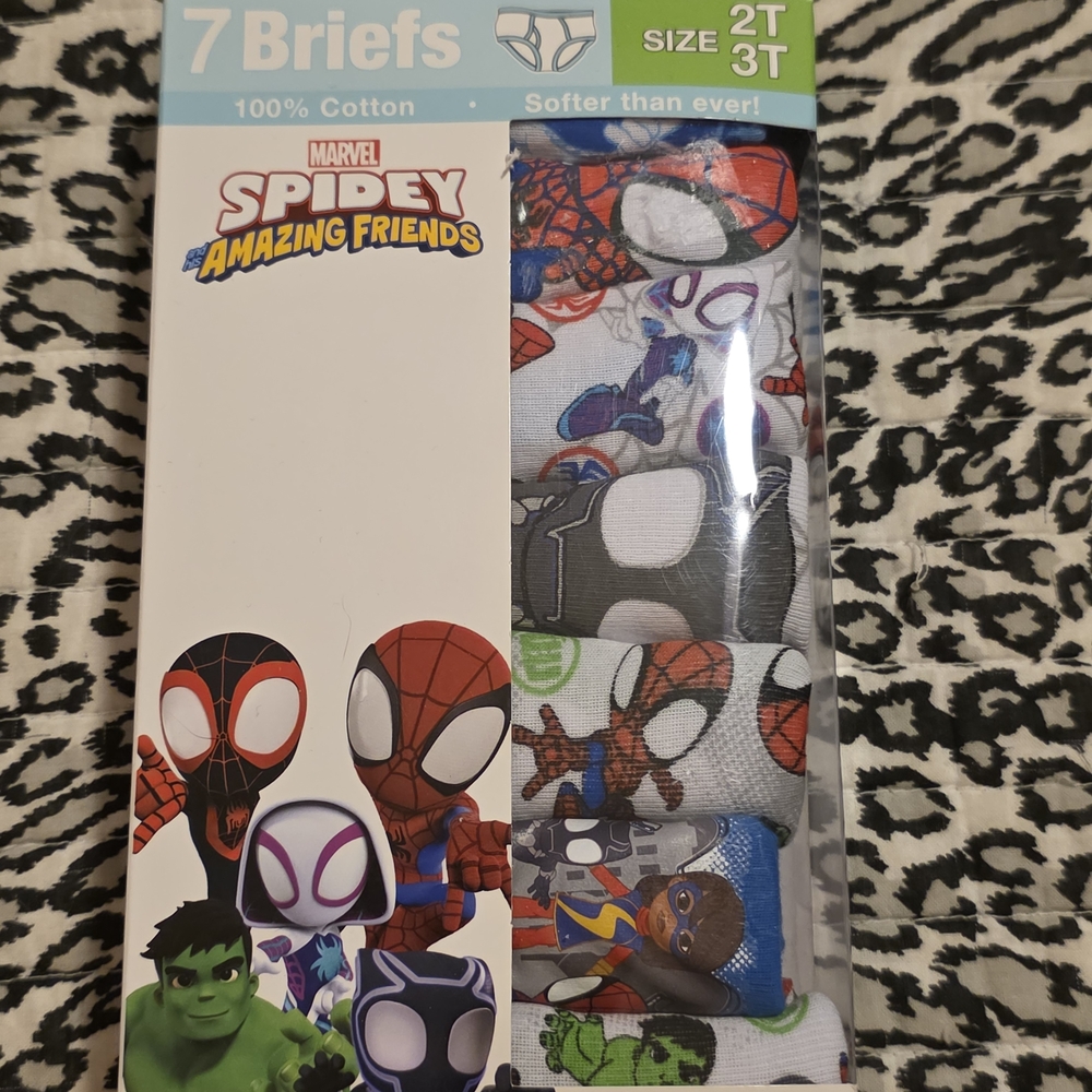 Marvel Spidey and Friends Toddler Briefs